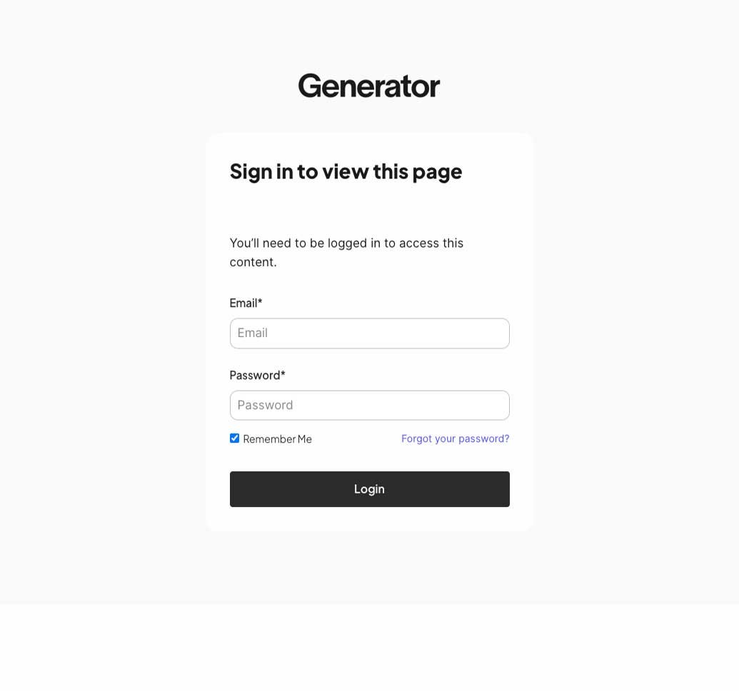 login
